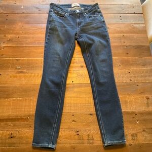 Paige Skinny Jean Dark Blue Size 25